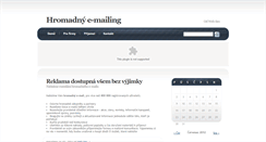 Desktop Screenshot of mailing.web-seo.eu