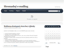 Tablet Screenshot of mailing.web-seo.eu